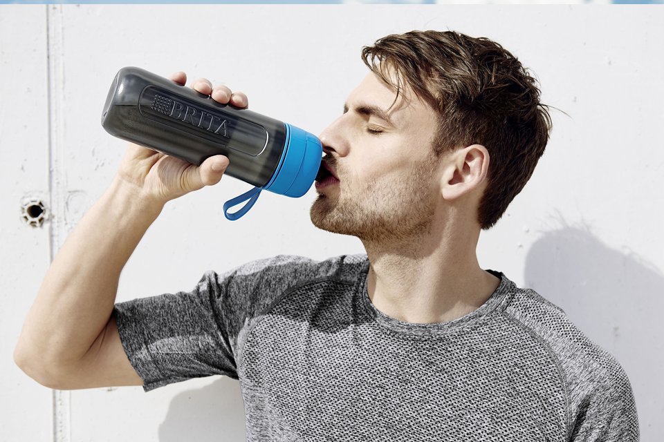 Water bottles. Work up a sweat and stay hydrated.